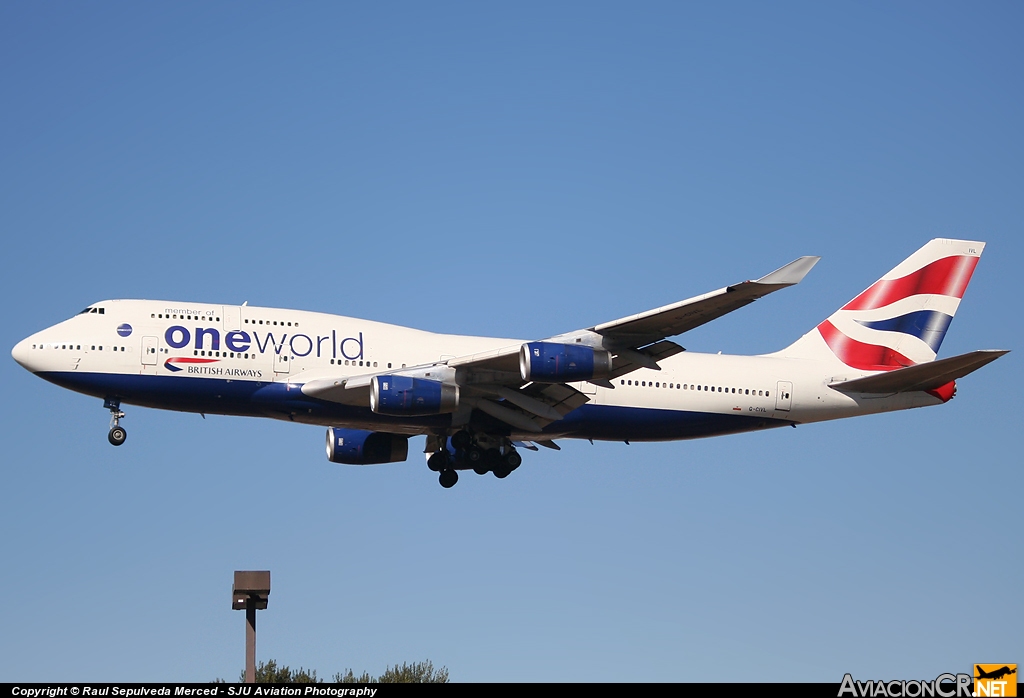 G-CIVL - Boeing 747-436 - British Airways