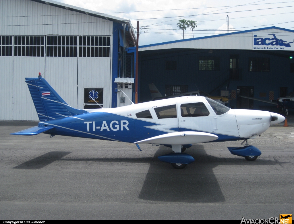 TI-AGR - Piper PA-28-180 Cherokee Challenger - IACA - Instituto Aeronautico Centroamericano
