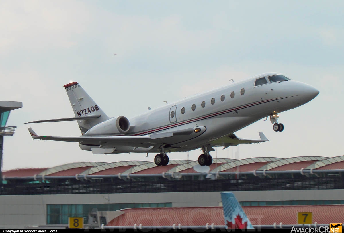 N724QS - Israel IAI-1126 Gulfstream G200 - NetJets