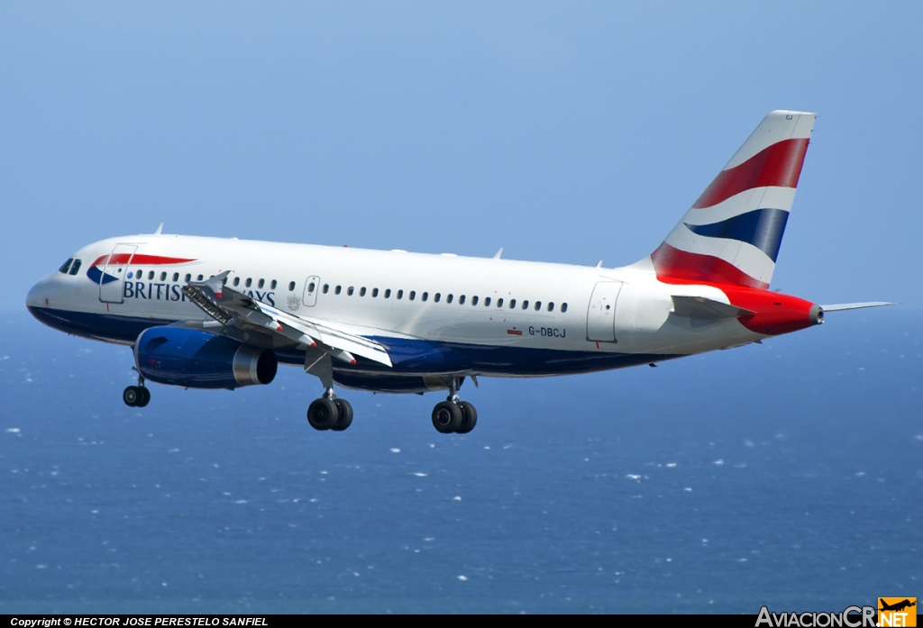 G-DBCJ - Airbus A319-131 - British Airways