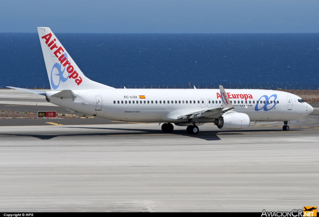 EC-LQX - Boeing 737-85P - Air Europa