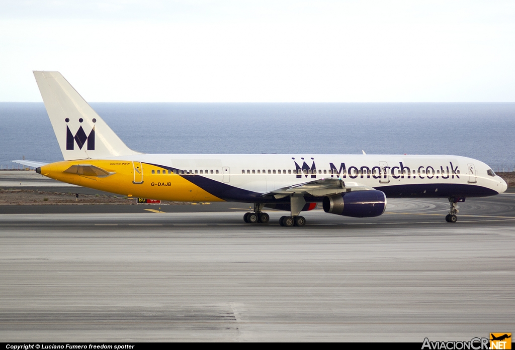 G-DAJB - Boeing 757-2T7 - Monarch Airlines