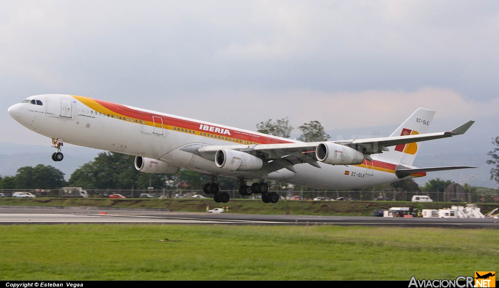 EC-GLE - Airbus A340-313 - Iberia