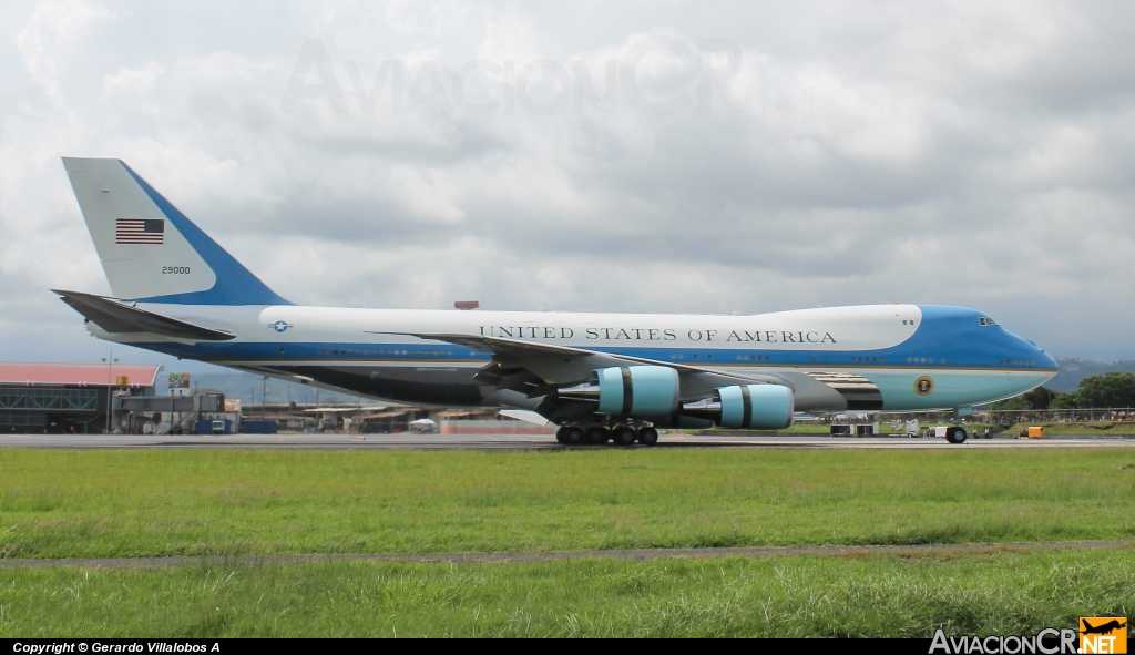 92-9000 - Boeing VC-25A (747-2G4B) - USA - Air Force