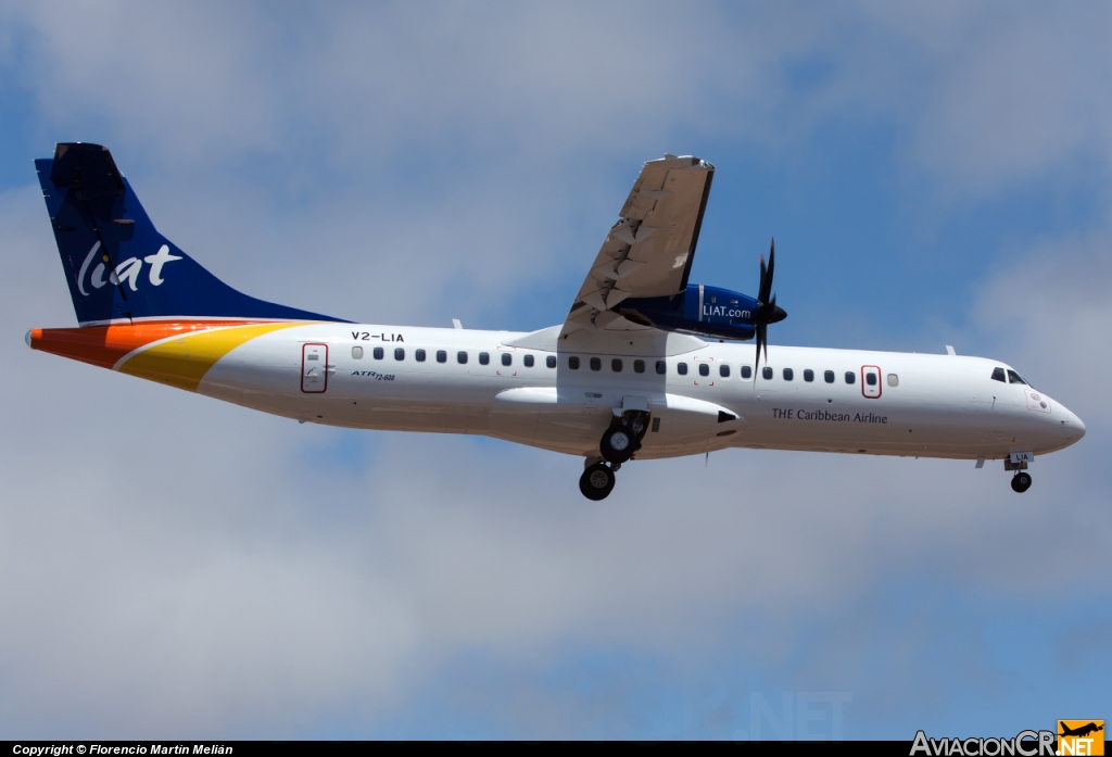 V2-LIA - ATR 72-600 - LIAT