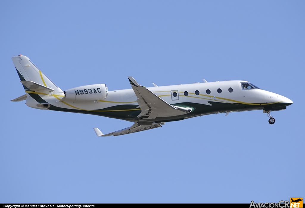 N993AC - Gulfstream G150 - Desconocida