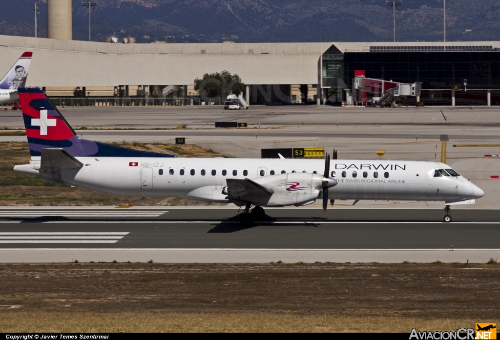 HB-IZJ - Saab 2000 - Darwin Airline