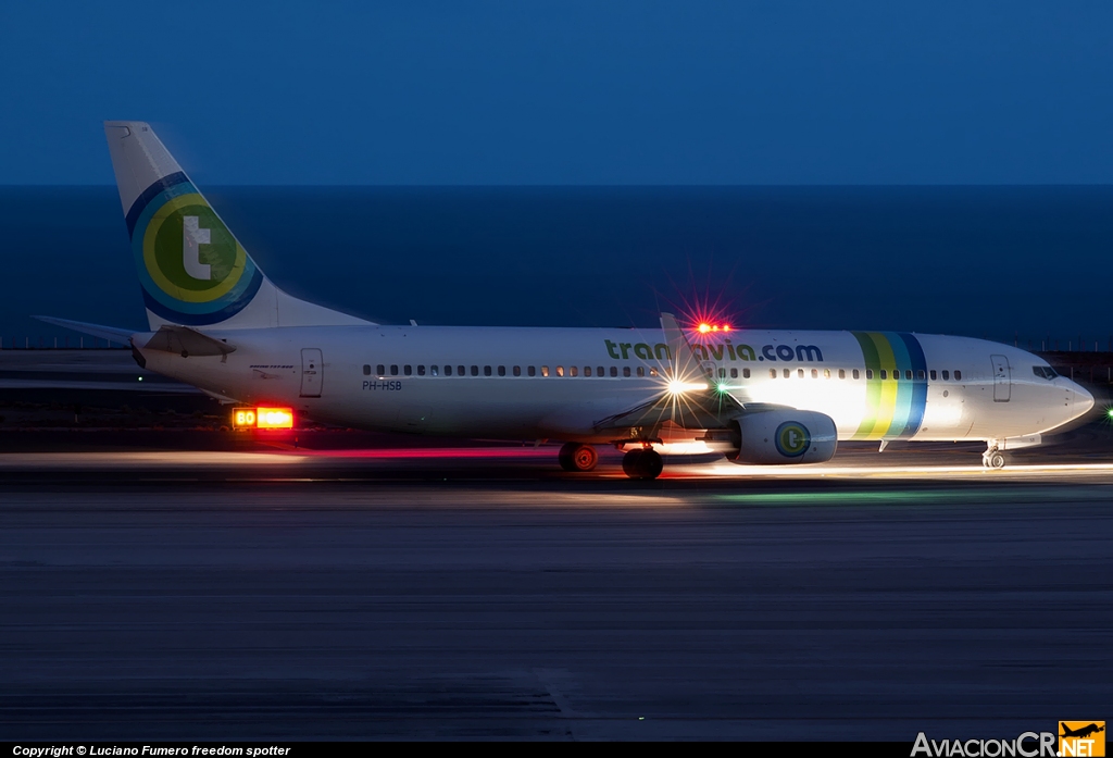 PH-HSB - Boeing 737-8K2 - Transavia Airlines