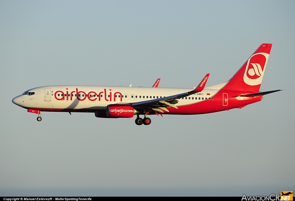 D-ABKY - Boeing 737-86J - Air Berlin