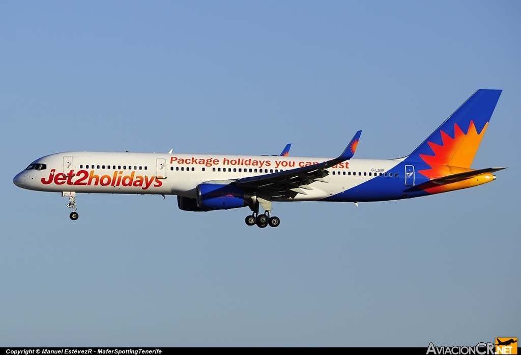 G-LSAK - Boeing 757-23N - Jet2.com