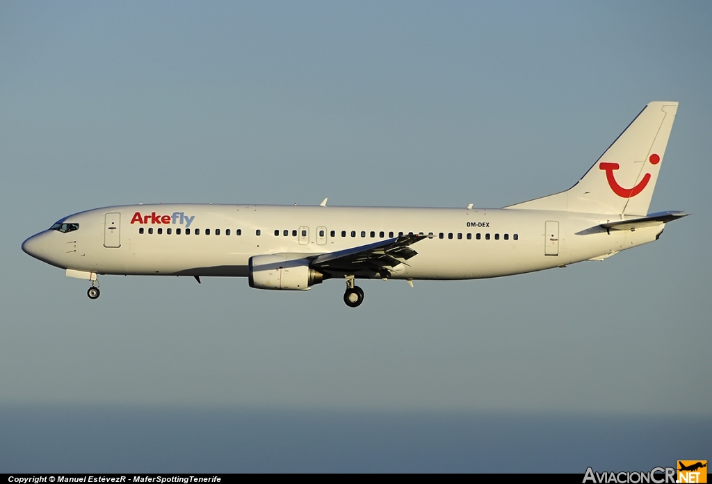 OM-DEX - Boeing 737-46J - ArkeFly