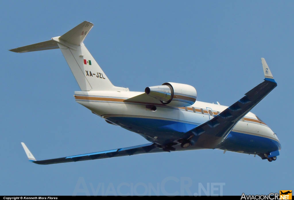 XA-JZL - Canadair CL-600-2B16 Challenger 601-3R - Servicios Aeronauticos Z