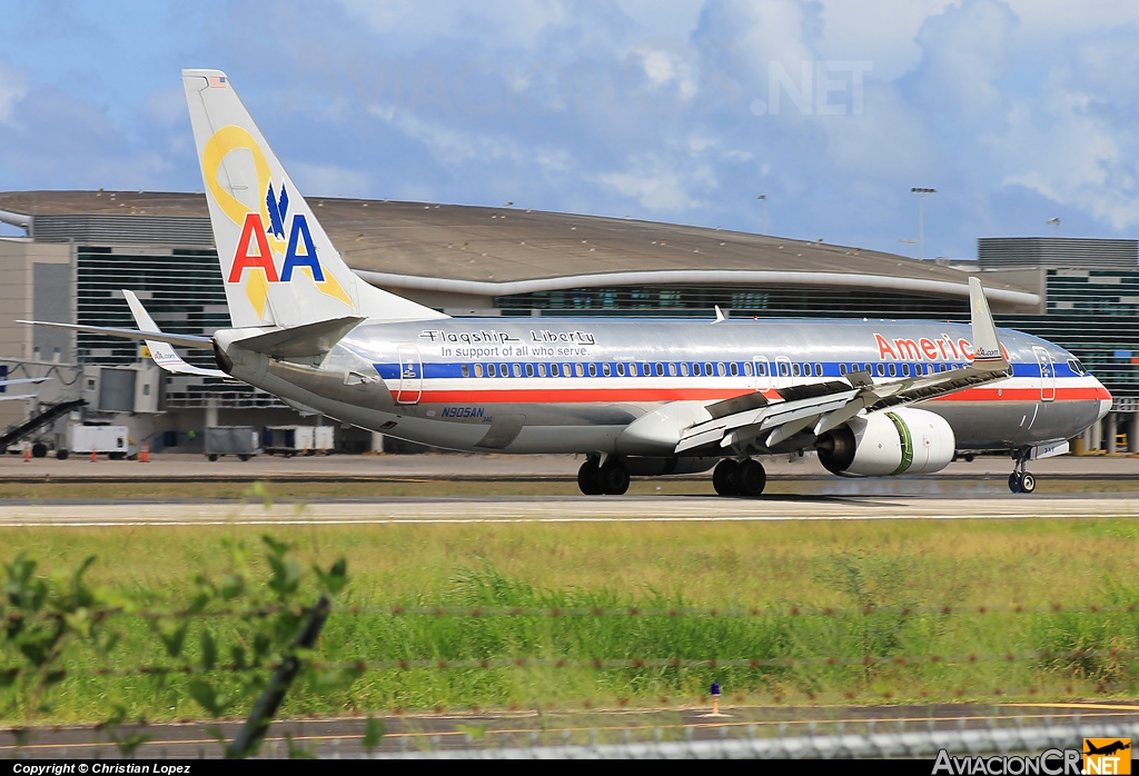 N905AN - Boeing 737-823 - American Airlines