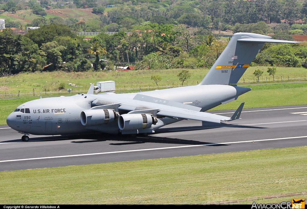 89-1192 - Boeing C-17A Globemaster III - U.S. Air Force