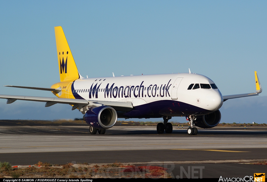 G-ZBAB - Airbus A320-214 - Monarch Airlines