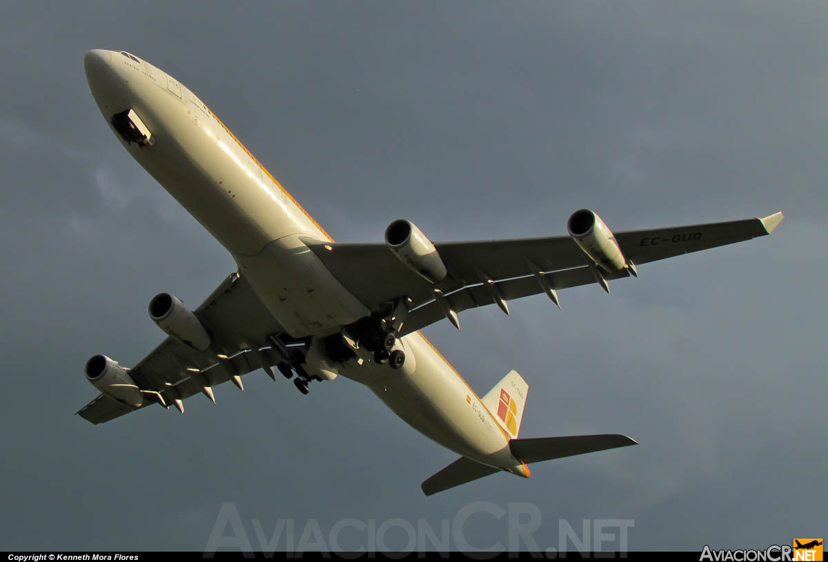 EC-GUQ - Airbus A340-313X - Iberia