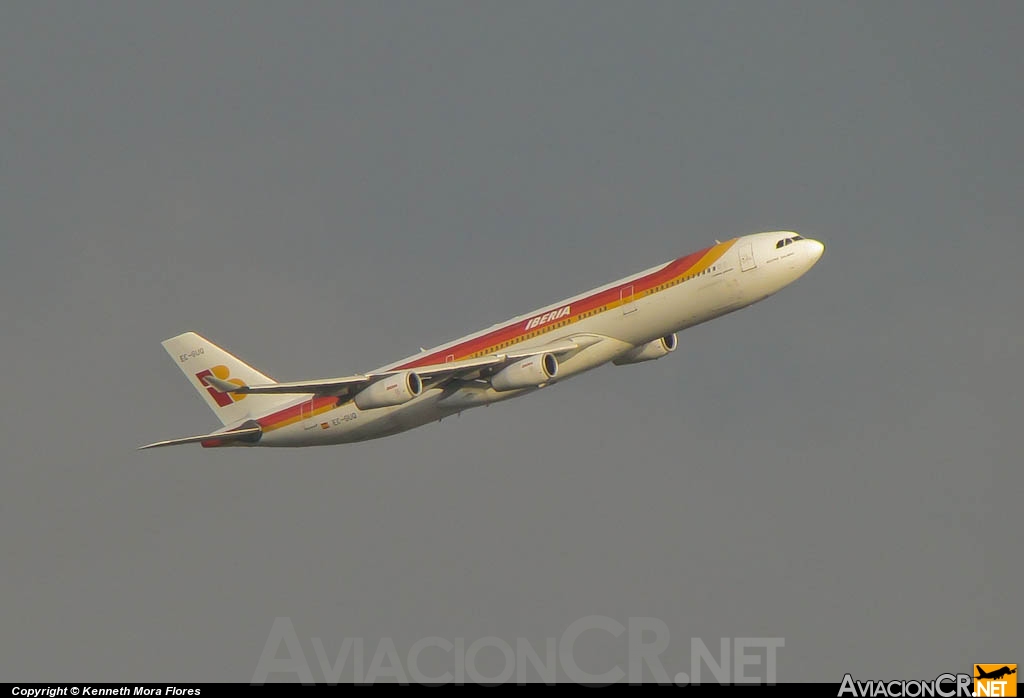 EC-GUQ - Airbus A340-313X - Iberia