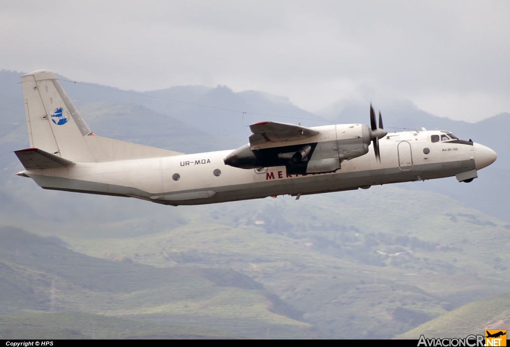 UR-MDA - Antonov An-26 - Meridian Aviation Services