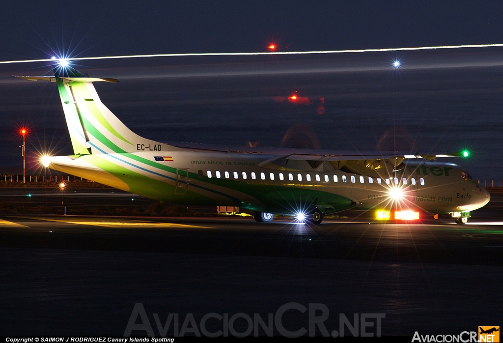 EC-LAD - ATR 72-212A - Binter Canarias