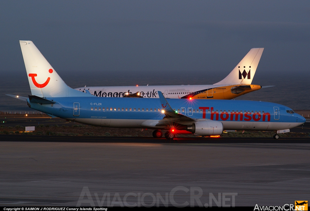 C-FLZR - Boeing 737-8K5 - Thomsonfly