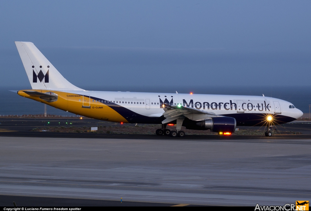 G-OJMR - Airbus A300B4-605R - Monarch Airlines