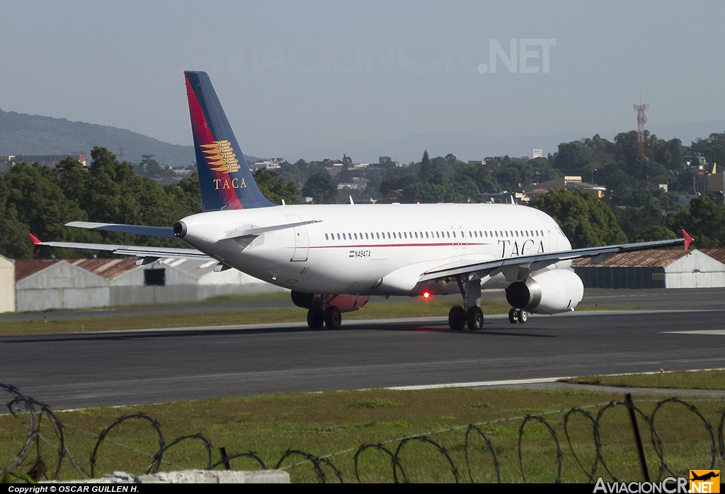 N494TA - Airbus A320-233 - TACA