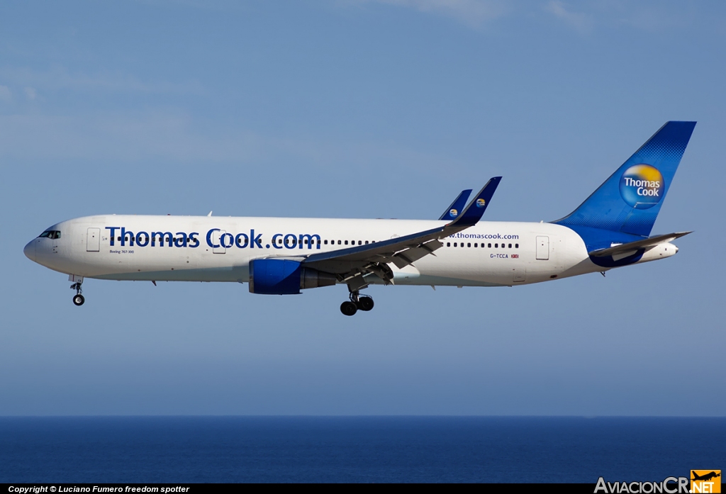 G-TCCA - Boeing 767-31K/ER - Thomas Cook Airlines