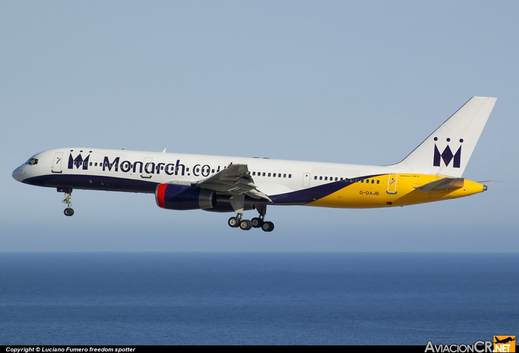 G-DAJB - Boeing 757-2T7 - Monarch Airlines