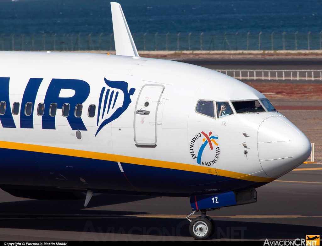 EI-DYZ - Boeing 737-8AS - Ryanair