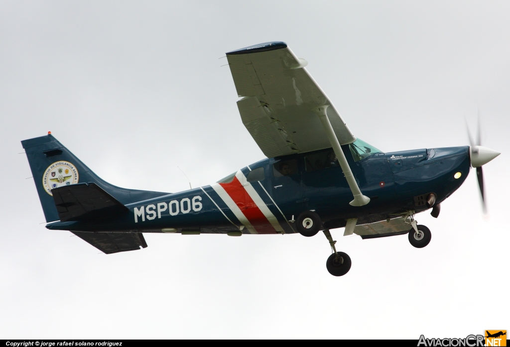 MSP006 - Cessna U206G/Soloy Turbine 206 - Ministerio de Seguridad Pública - Costa Rica