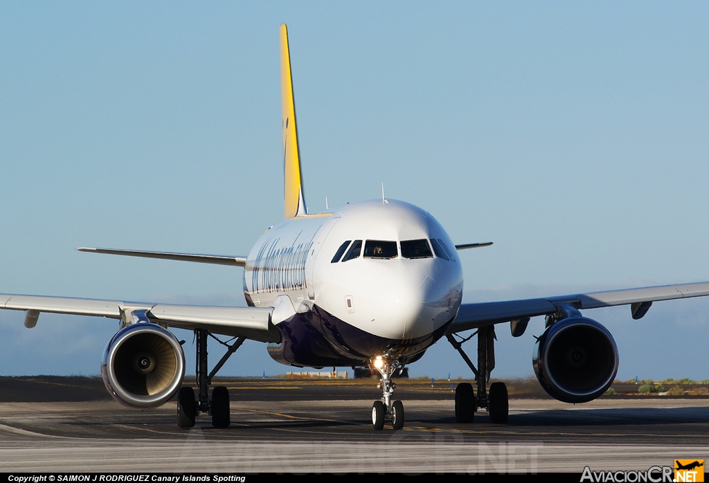 G-ZBAB - Airbus A320-214 - Monarch Airlines