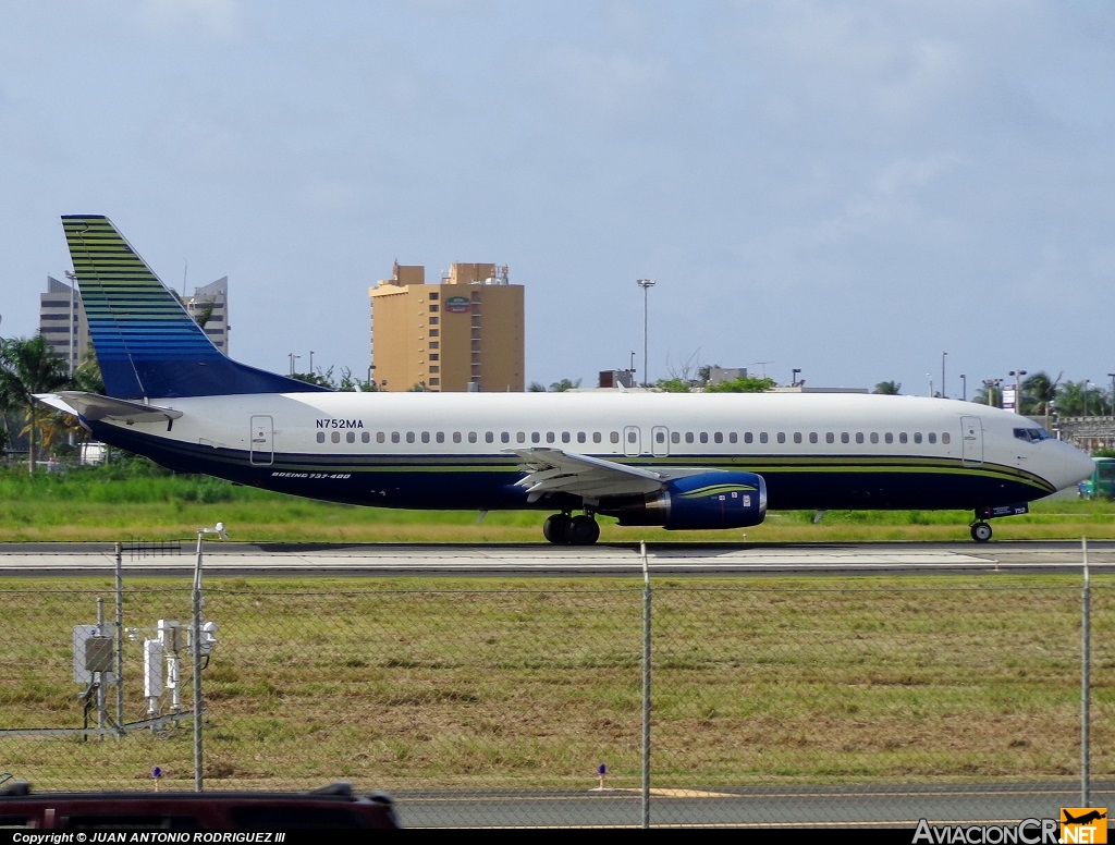 N752MA - Boeing 737-48E - Miami Air