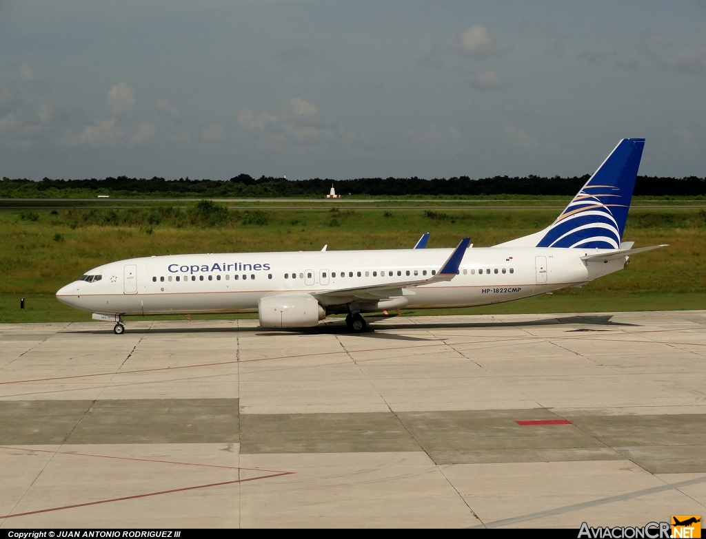 HP-1822CMP - Boeing 737-8V3 - Copa Airlines