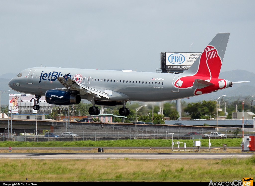 N605JB - Airbus A320-232 - jetBlue Airways