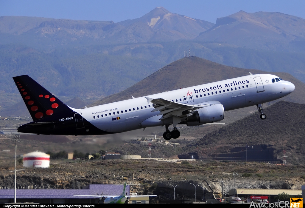 OO-SNC - Airbus A320-214 - Brussels airlines