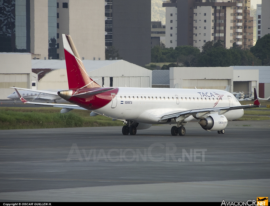 N988TA - Embraer 190-100IGW - TACA