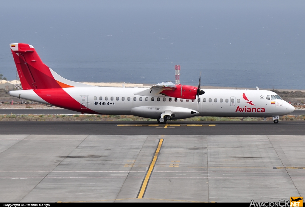 HK4954-X - ATR 72-212A (600) - Avianca