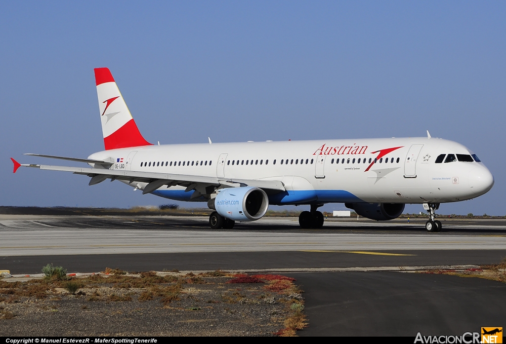 OE-LBD - Airbus A321-211 - Austrian Airlines