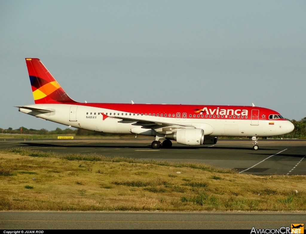 N481AV - Airbus A320-214 - Avianca