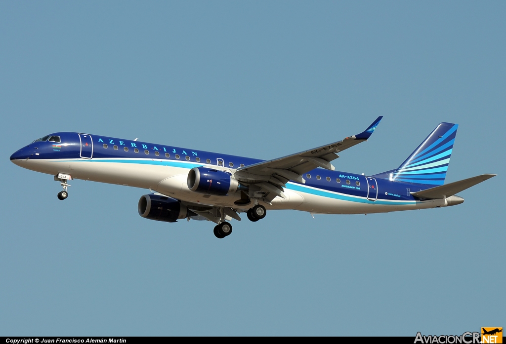 4K-AZ64 - Embraer ERJ-190-100AR - AZAL Azerbaijan Airlines