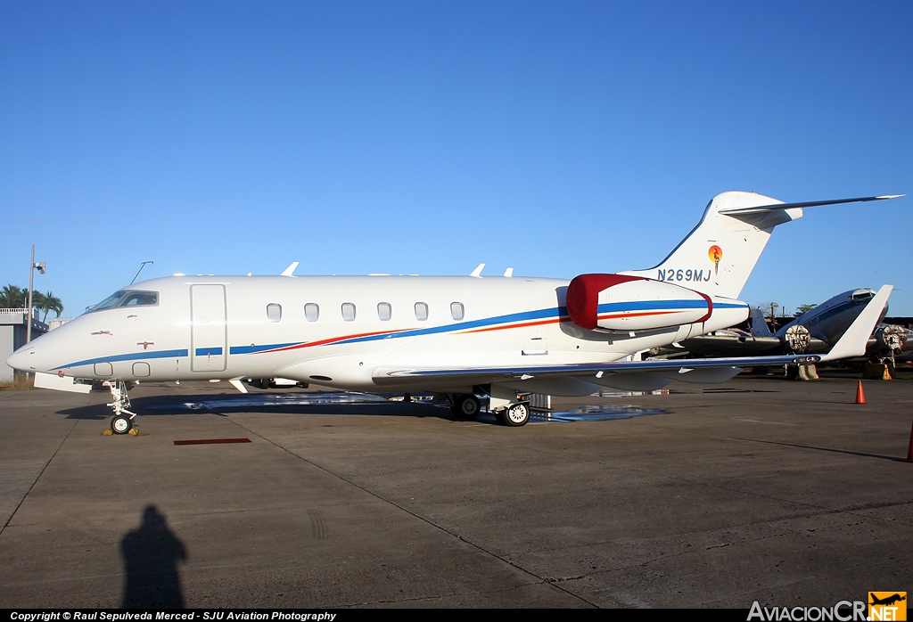 N269MJ - Bombardier BD-100-1A10 Challenger 300 - Privado
