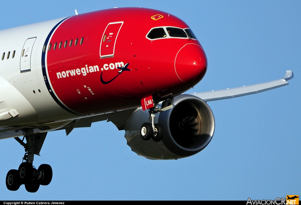 EI-LNA - Boeing 787-8 Dreamliner - Norwegian Air Shuttle
