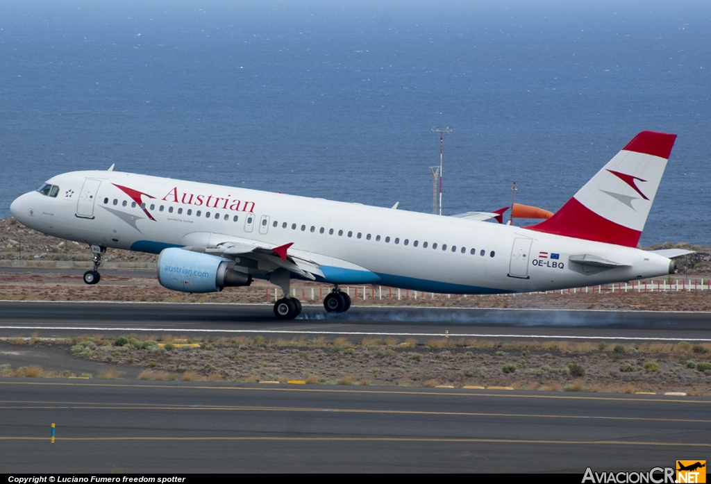 OE-LBQ - Airbus A320-214 - Austrian Airlines