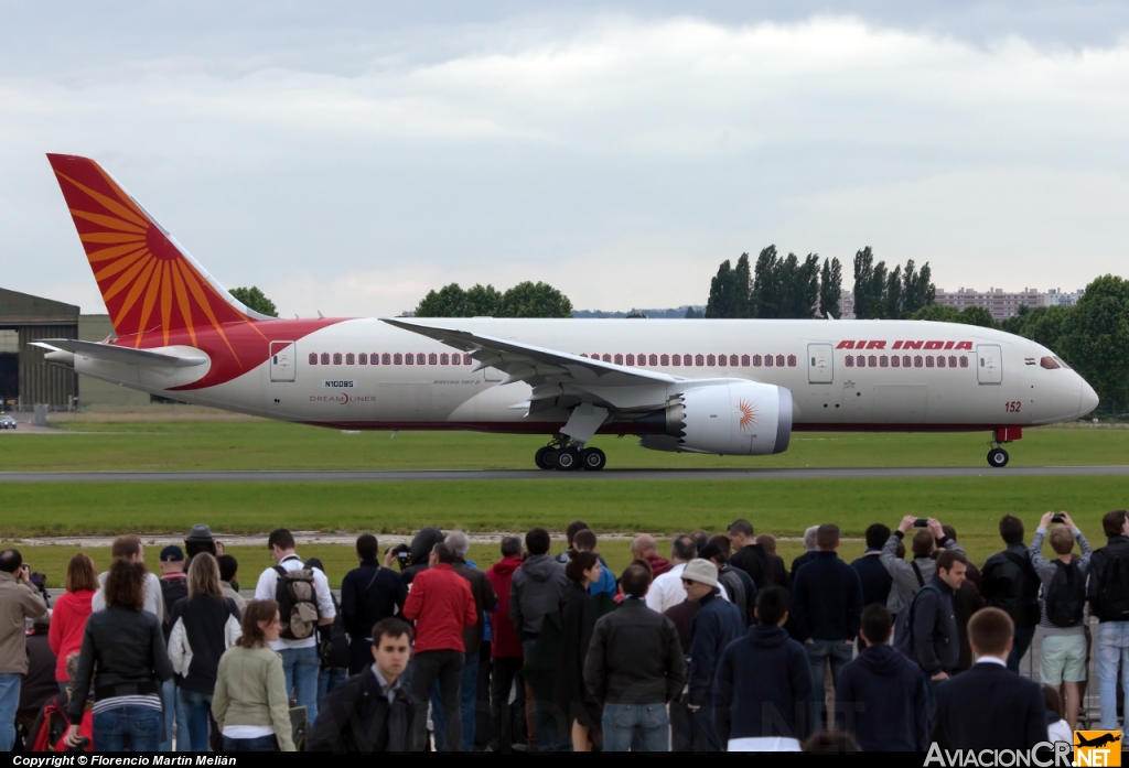 N1008S - Boeing - 787-8 Dreamliner - Air India