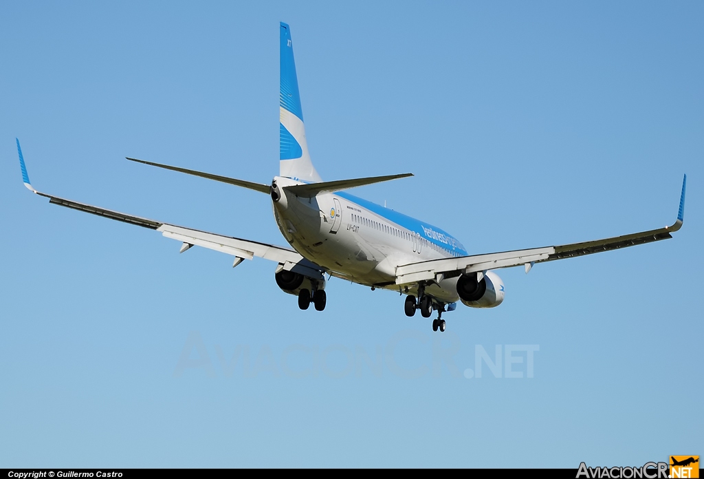 LV-CXT - Boeing 737-81D - Aerolineas Argentinas
