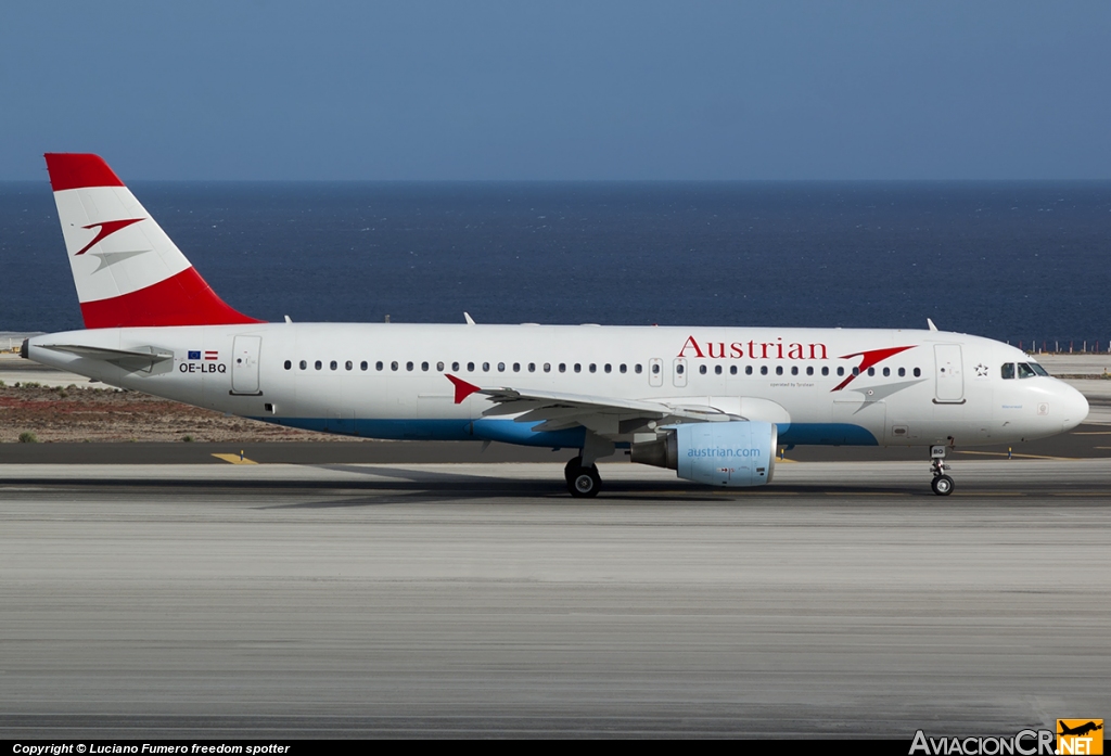 OE-LBQ - Airbus A320-214 - Austrian Airlines