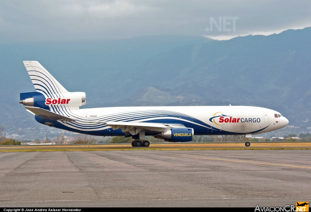 YV524T - McDonnell Douglas DC-10-30F - Solar Cargo