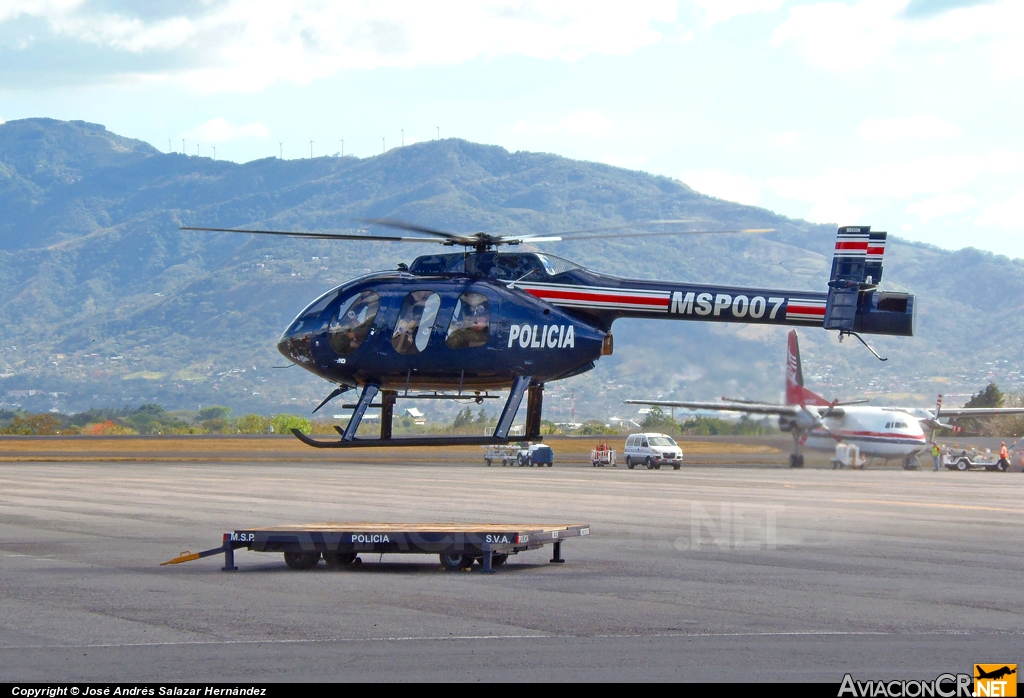 MSP007 - Mcdonnell Douglas MD600N - Ministerio de Seguridad Pública - Costa Rica