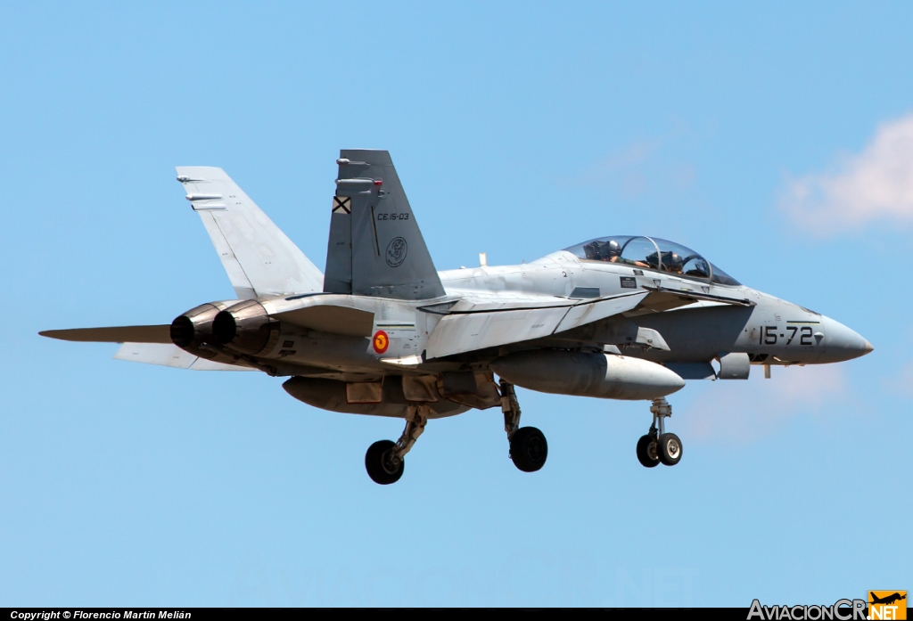 C.15-03 - McDonnell Douglas F/A-18A Hornet - España - Ejército del Aire