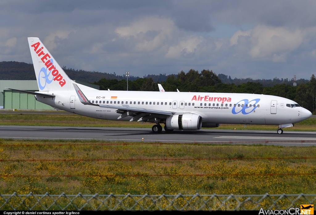 EC-III - Boeing 737-86Q - Air Europa